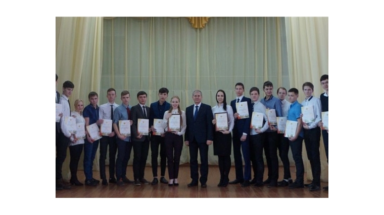 23 студента Чебоксарского техникума транспортных и строительных технологий удостоены стипендий за особую творческую устремленность