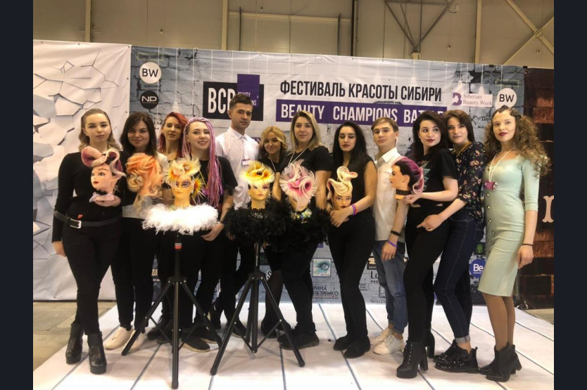 Студенты Новосибирского колледжа парикмахерского искусства победили на Чемпионате Сибири