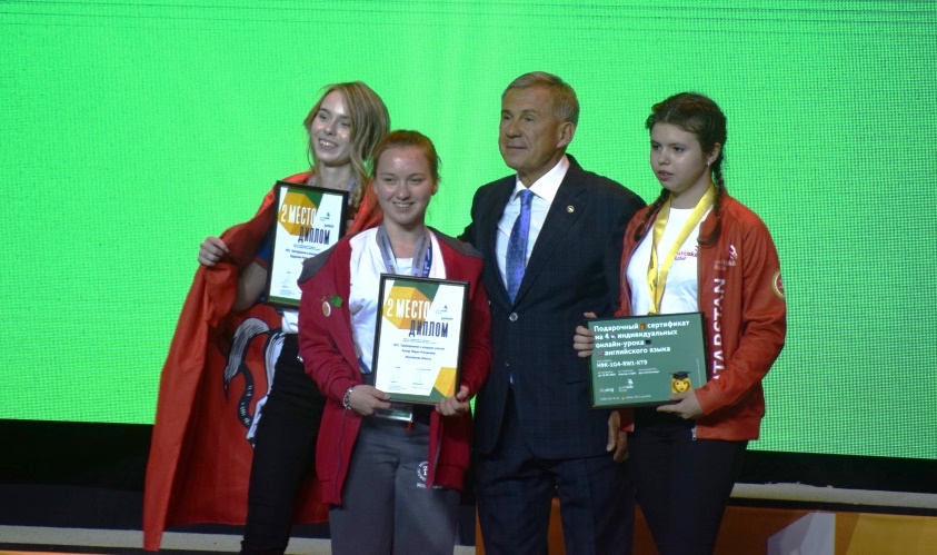 Татарстанцы получили три золотых, две серебряных, четыре бронзовых медали и один медальон за профессионализм в презентационных компетенциях