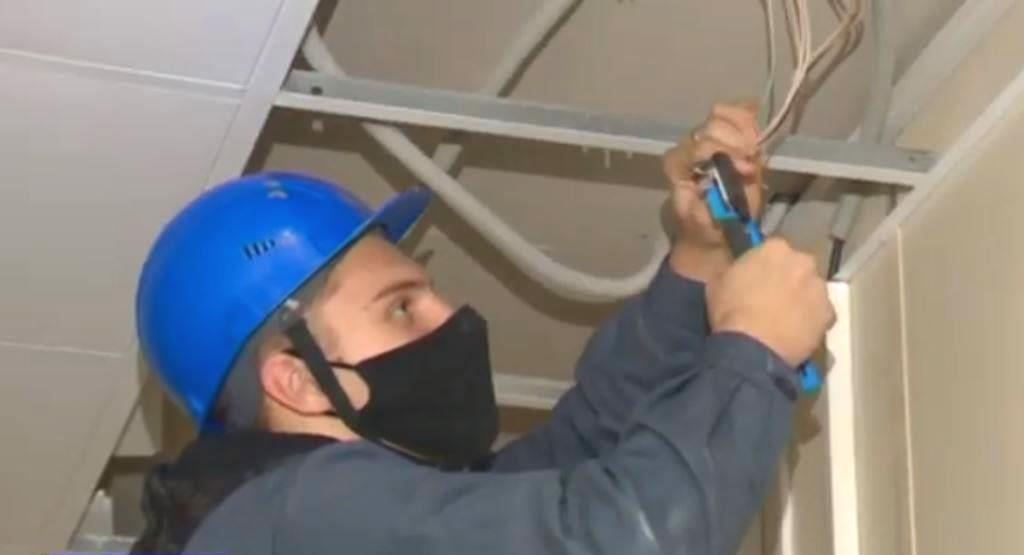 Студенты Иркутского энергетического колледжа помогли подготовить к сдаче в эксплуатацию новый инфекционный корпус