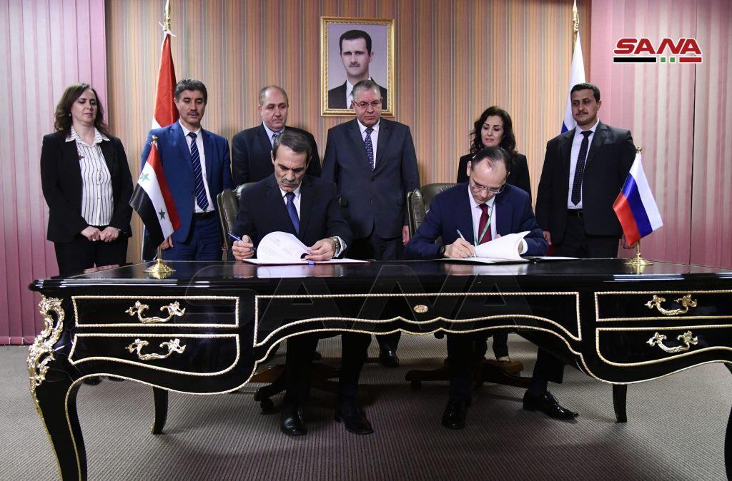 Министерства образования Сирии и России подписали соглашение о сотрудничестве в области общего и среднего профессионального образования