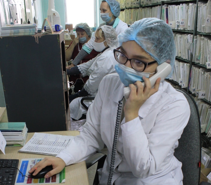 Ульяновским врачам в борьбе с коронавирусной инфекцией помогают студенты медколледжа