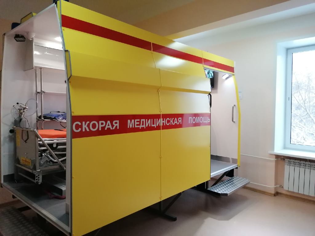 В Ржевском медколледже строят тренажёр автомобиля скорой помощи