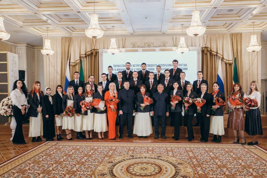Роберт Уразов посетил торжественную встречу президента Республики Татарстан с победителями, призерами и экспертами #EuroSkillsGraz2021
