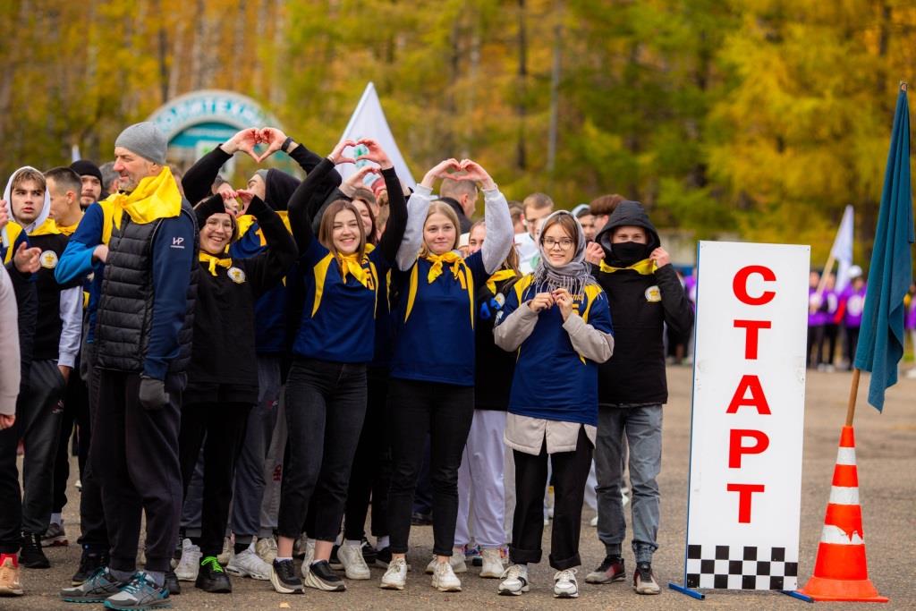 В Томской области прошел спортивный забег в честь Дня среднего профессионального образования