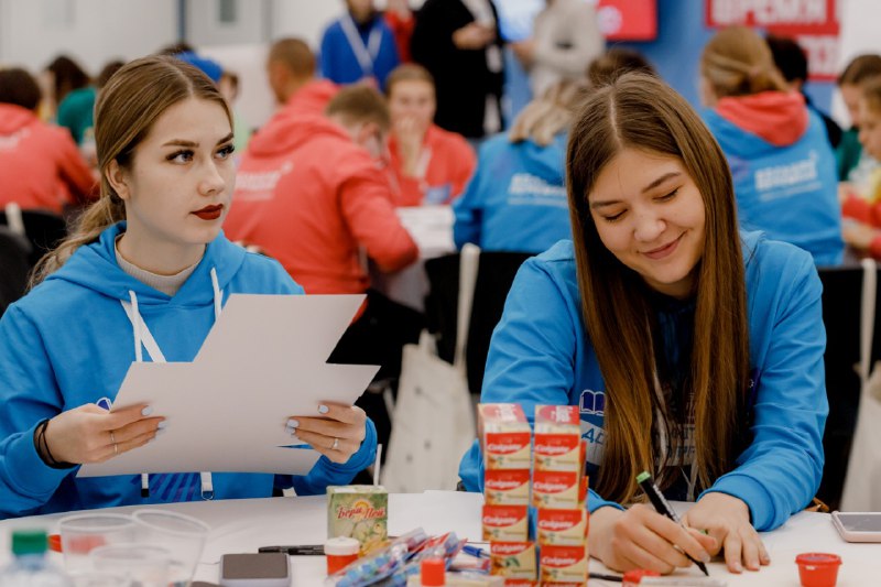 Участники финала «Большой перемены» в Нижнем Новгороде присоединились к всероссийской акции «МыВместе.Дети»