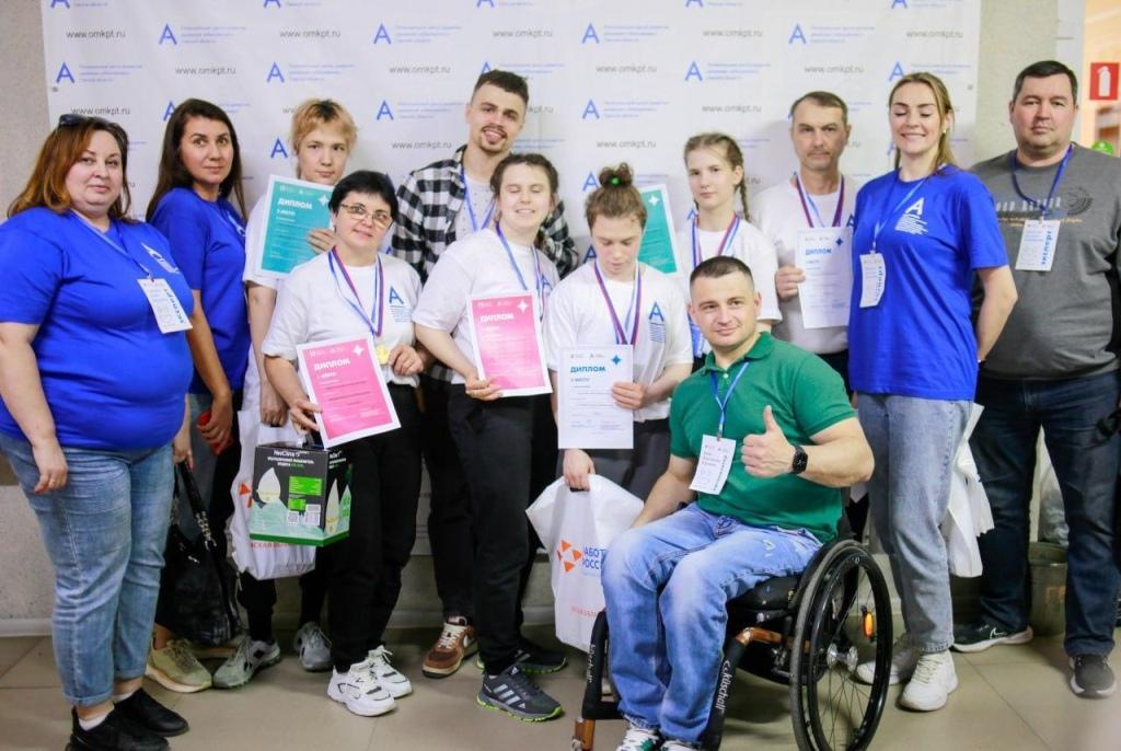 В Омске подвели итоги регионального чемпионата «Абилимпикс»