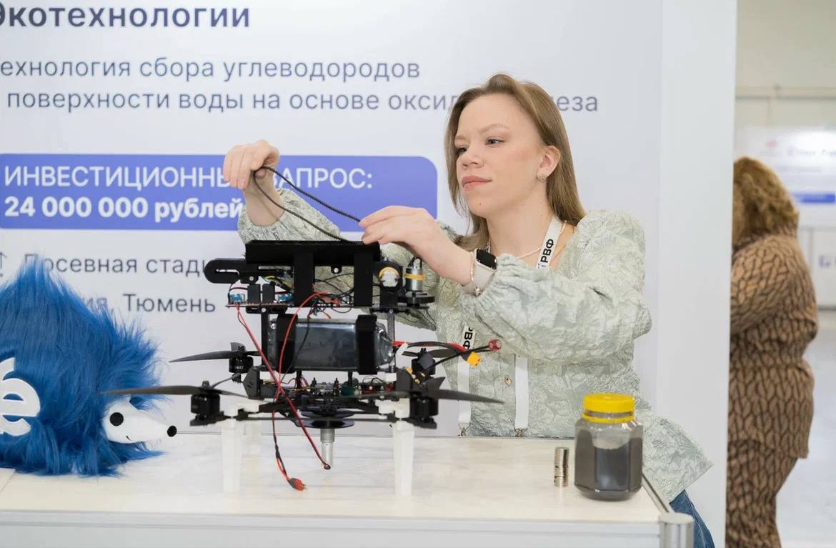 Студенты из Тюмени разработали технологию магнитной очистки нефтяных разливов