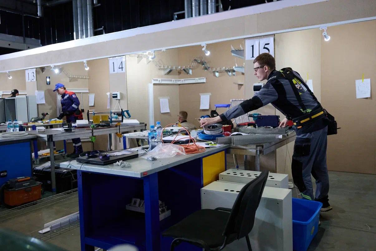 Участники чемпионата профессионального мастерства прошли НОК во время состязаний